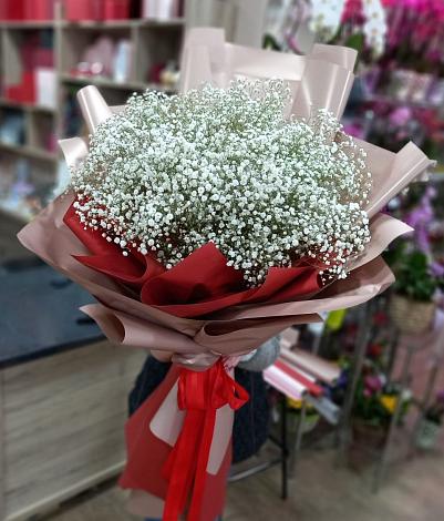 Букет цветов из: Гипсофила в Новая Заимка