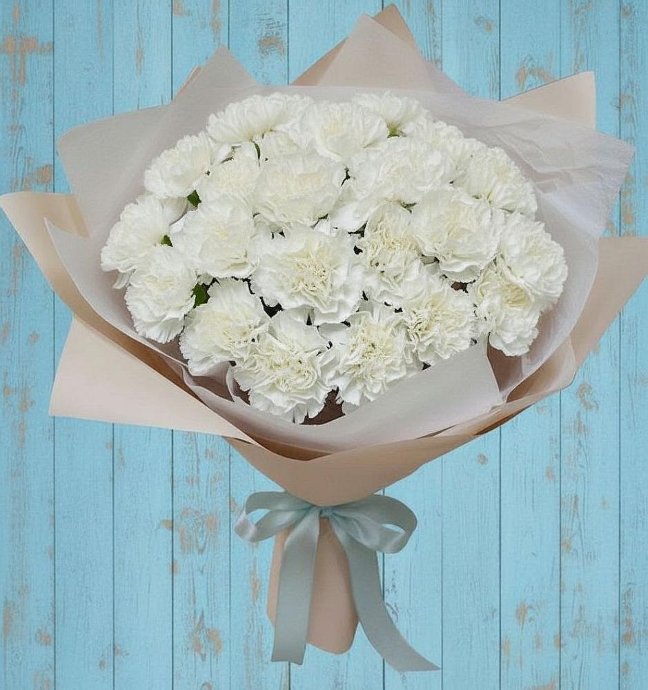 Букет цветов из: Гвоздики в Новая Заимка