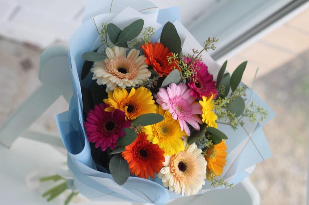 Букет цветов из: Герберы в Новая Заимка