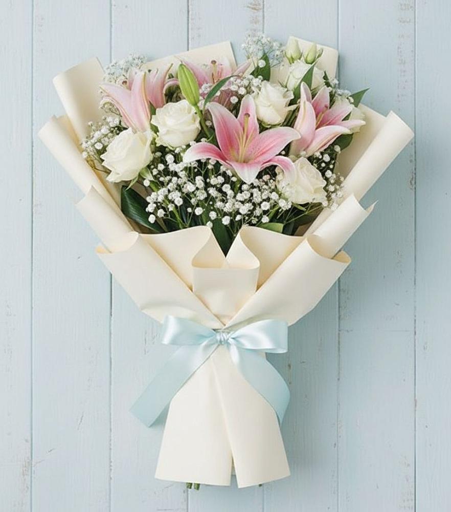 Букет цветов из: Лилии в Новая Заимка