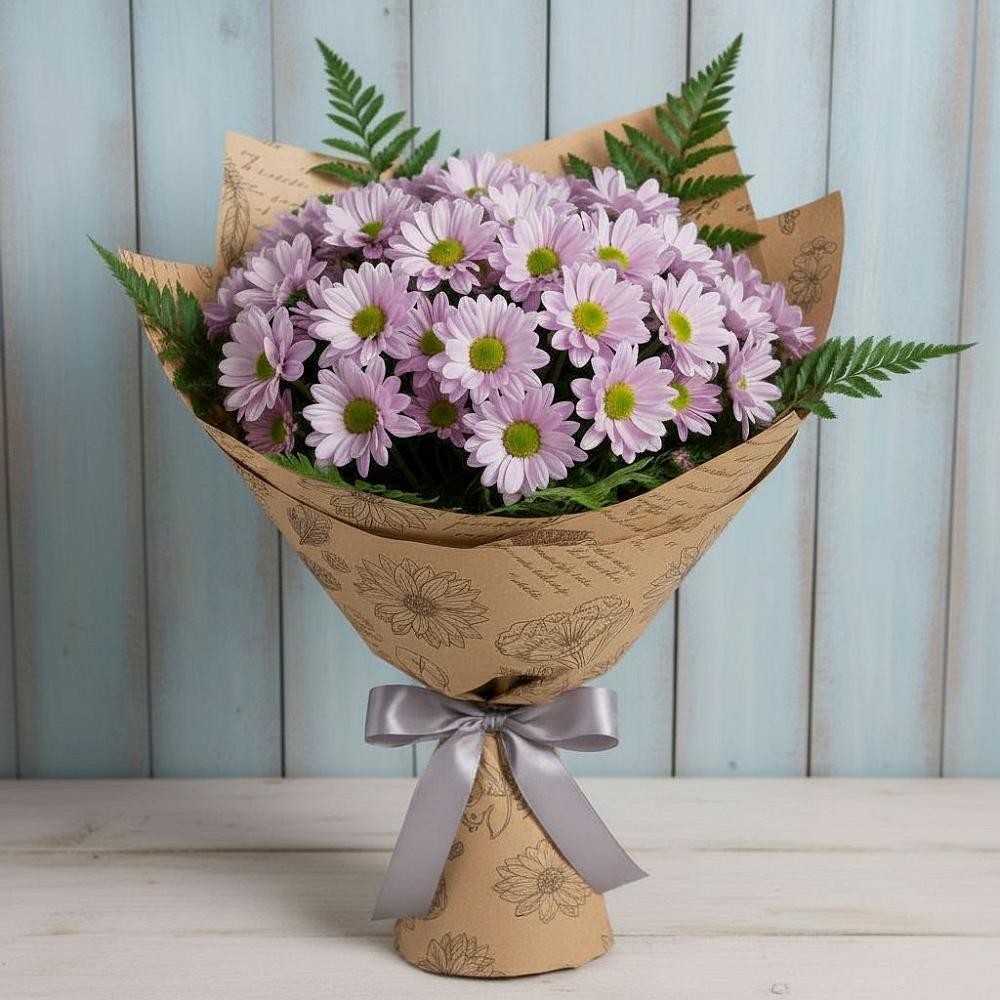 Букет цветов из: Хризантемы в Новая Заимка