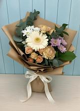 Букет цветов из:  Герберы и Хризантемы #REPLACE_PRED# Новая Заимка