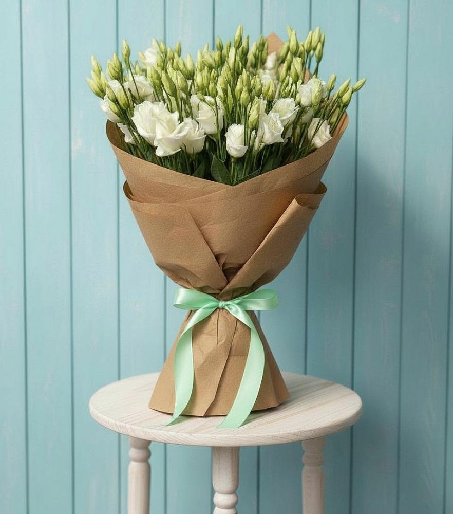 Букет цветов из: Лизиантусы в Новая Заимка