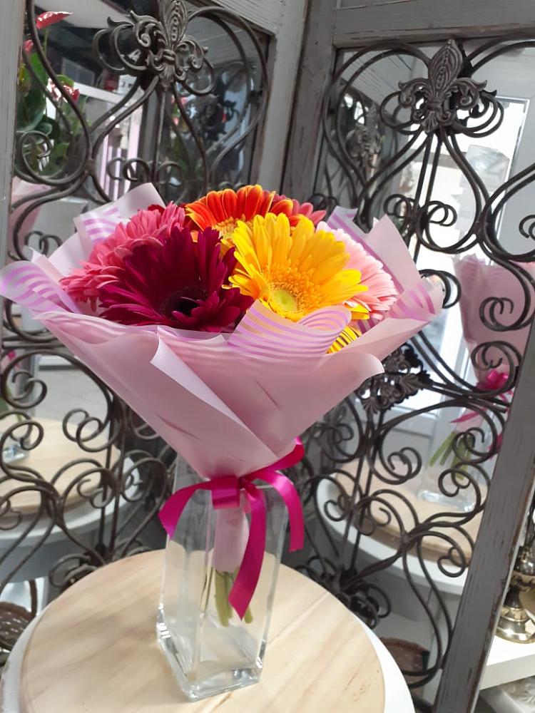 Букет цветов из: Герберы в Новая Заимка