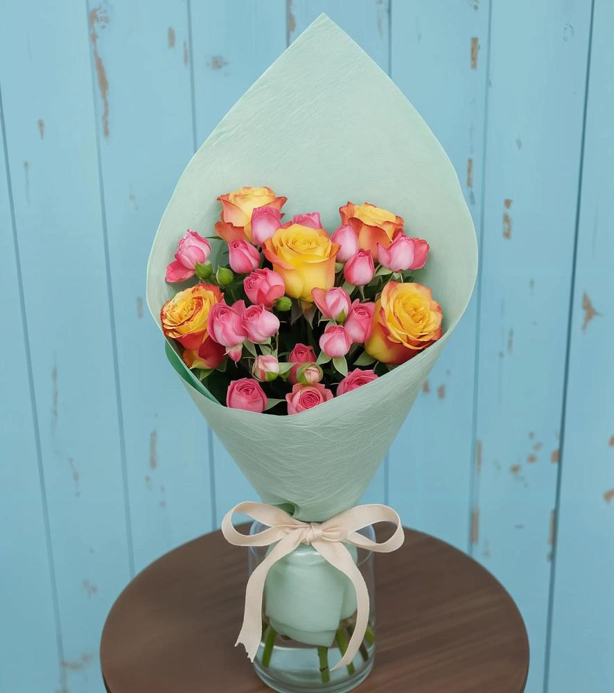 Букет цветов из: Розы в Новая Заимка