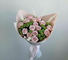 Букет цветов из:  Розы и Хризантемы в Новая Заимка